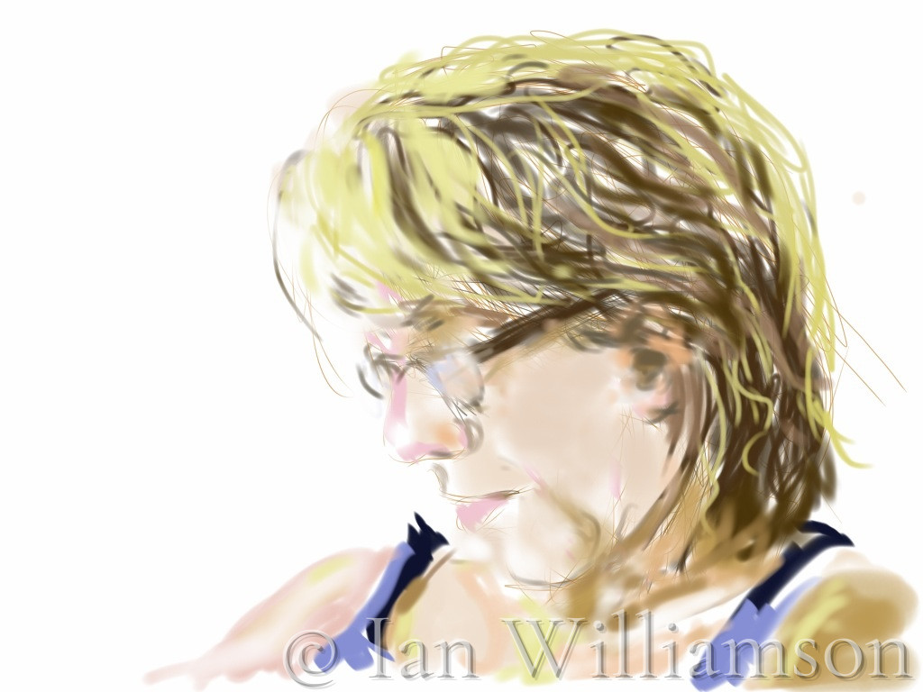 iPad therefore I Paint